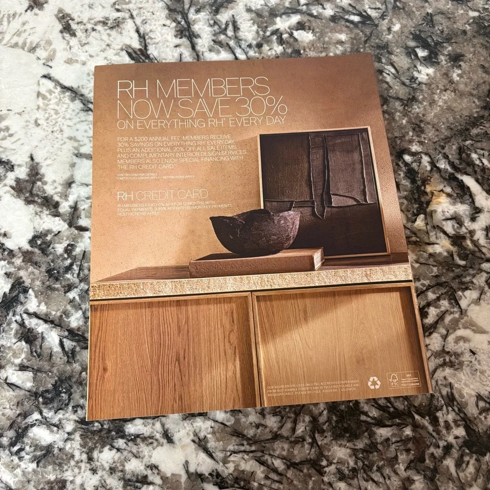 Restoration Hardware Modern 2025 Catalog Sourcebook